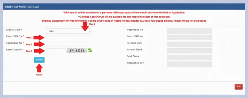 How to Check RS and LR Plot Information on Banglarbhumi